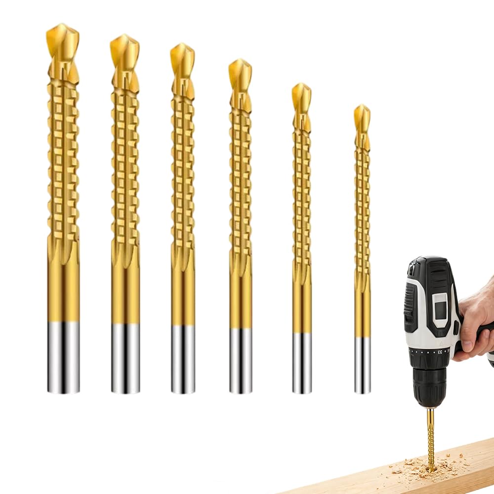 Titanium Drill Saw Bits Set – Drill, Cut & Side-Groove Instantly