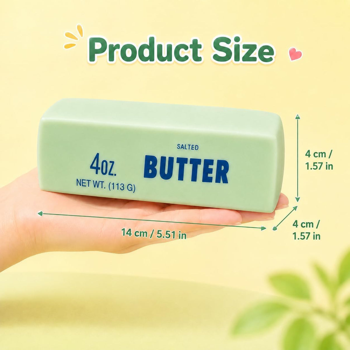 Ultra-Tactile Crunchy Squishy Butter Stress Relief Block