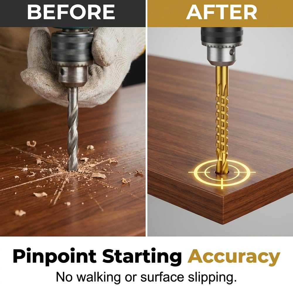 Titanium Drill Saw Bits Set – Drill, Cut & Side-Groove Instantly