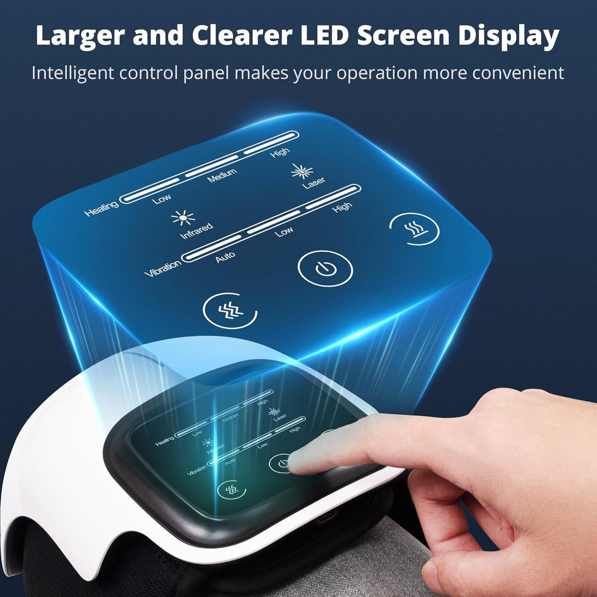Professional Knee Therapy At Home β The Smart Heat & Vibration Massager For Instant Joint Relief. π¦΅π₯