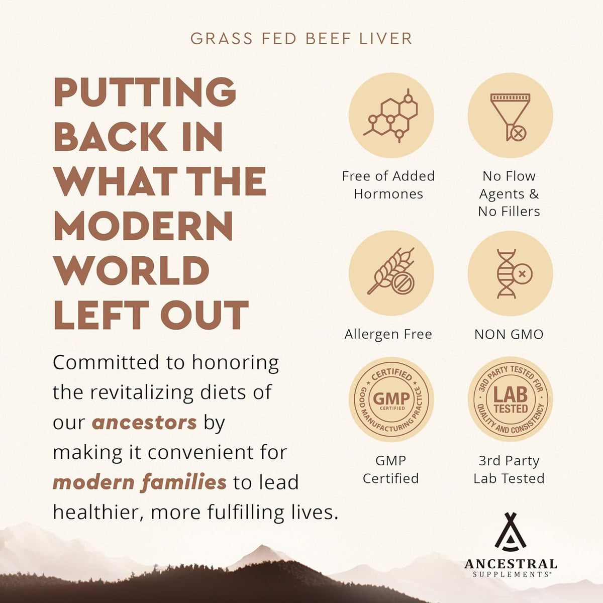 Reclaim Your Primal Energy With Grass Fed Beef Liver Capsules