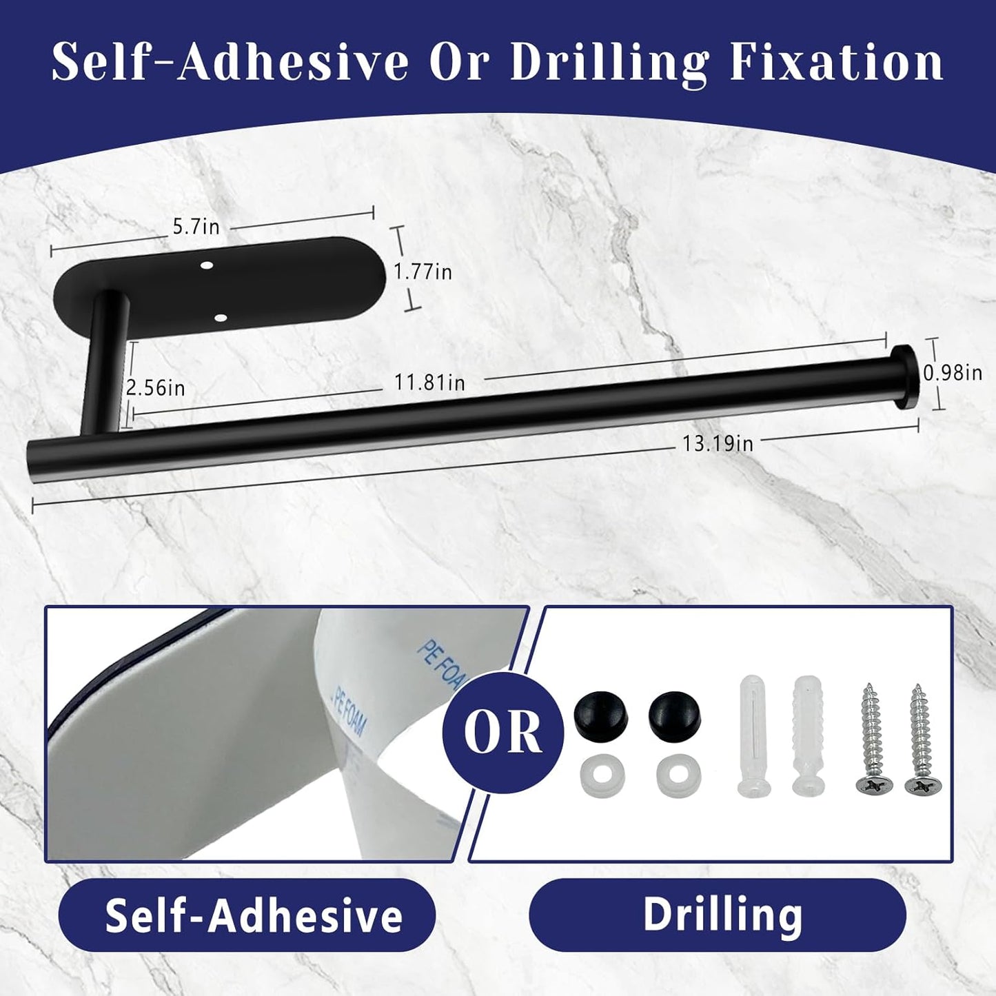 Ultimate Space-Saving Under-Cabinet Paper Towel Holder