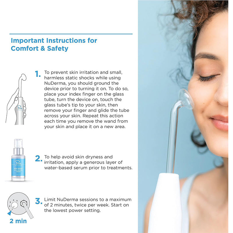 Clinical High Frequency Wand for Anti-Aging & Anti-Acne