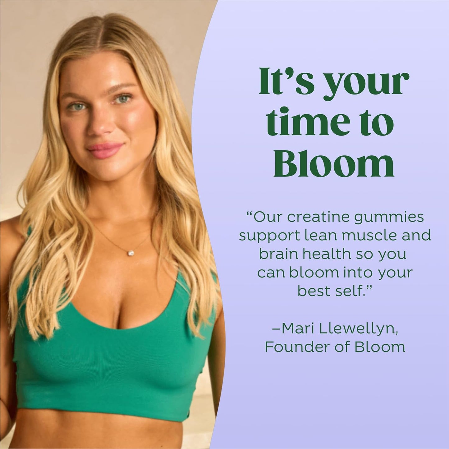 Ditch the Powder. Bloom with Power