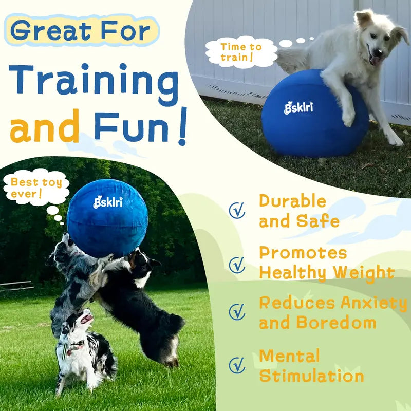 Indestructible Giant Herding Ball for Energetic Dogs