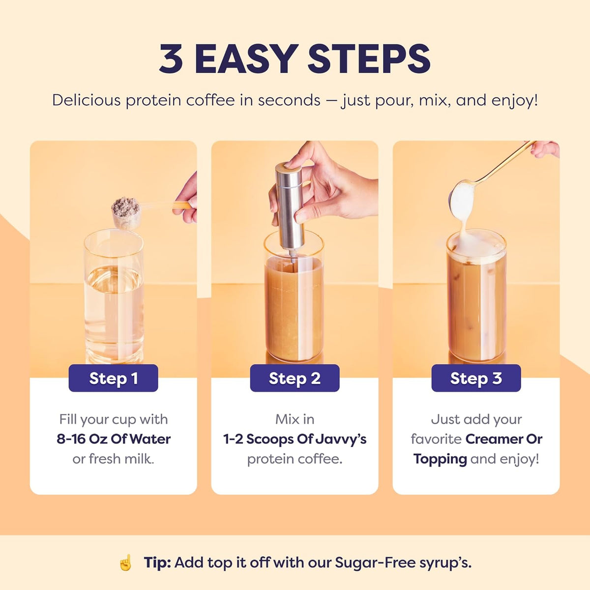 20g Protein Salted Caramel Iced Coffee: Energy & Muscle Recovery In One