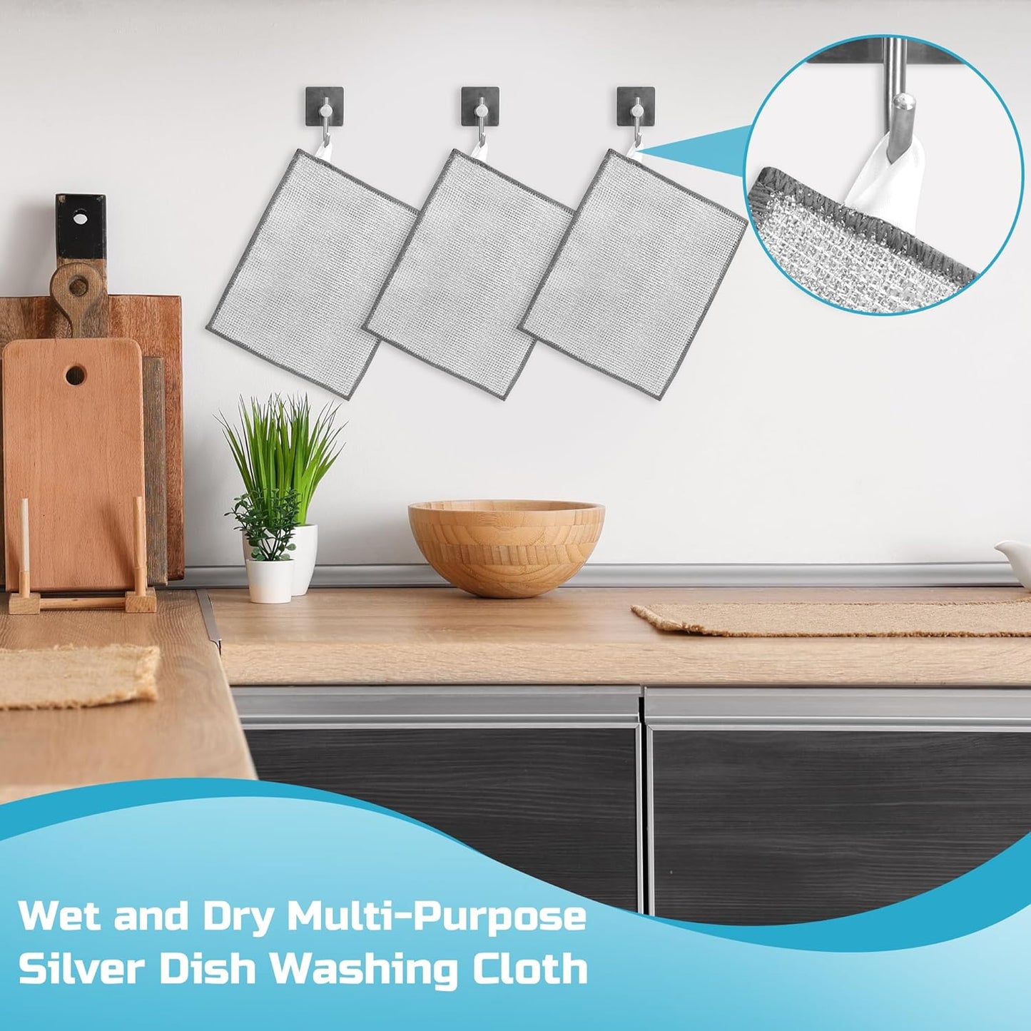 Scratch-Free Wire Dishwashing Rags – The Ultimate Replacement for Steel Wool