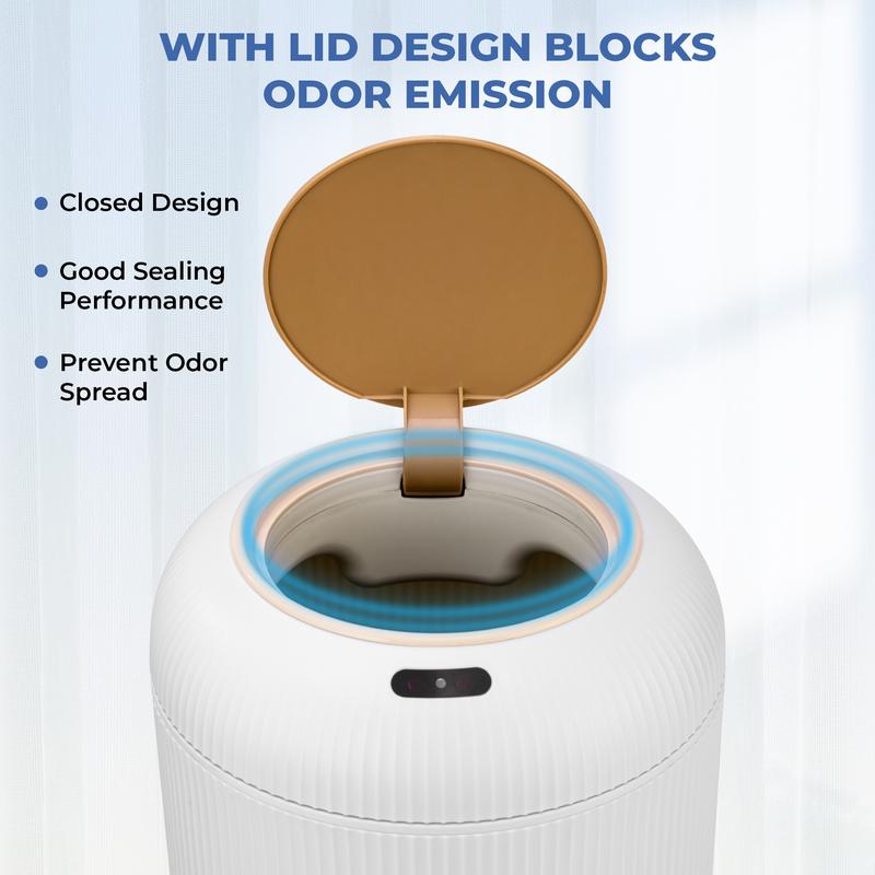 Pukomc™ Hands-Free Smart Trash Can: The Ultimate Touchless Hygiene Solution