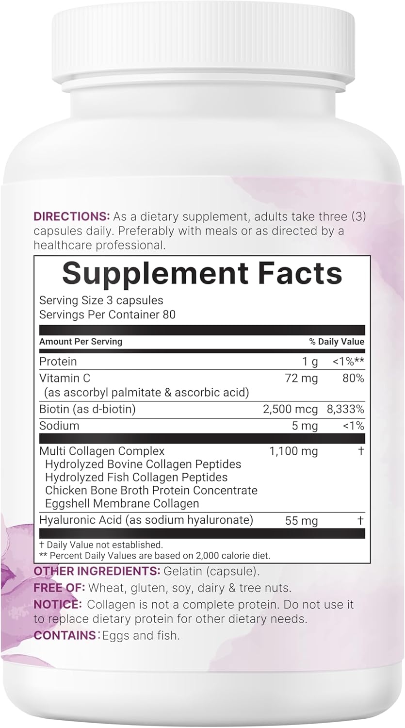 Five Types of Collagen. One Complete Solution