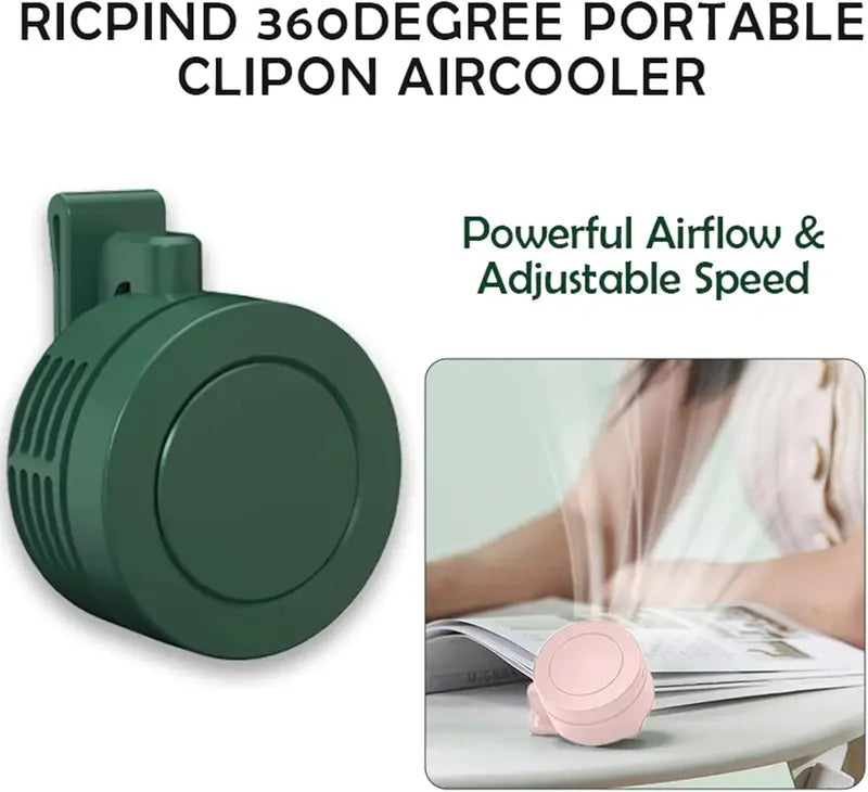 Wearable Coolness, Hands-Free Freedom — Your Personal Ice Breeze Anywhere - 1 Set 2 Pack