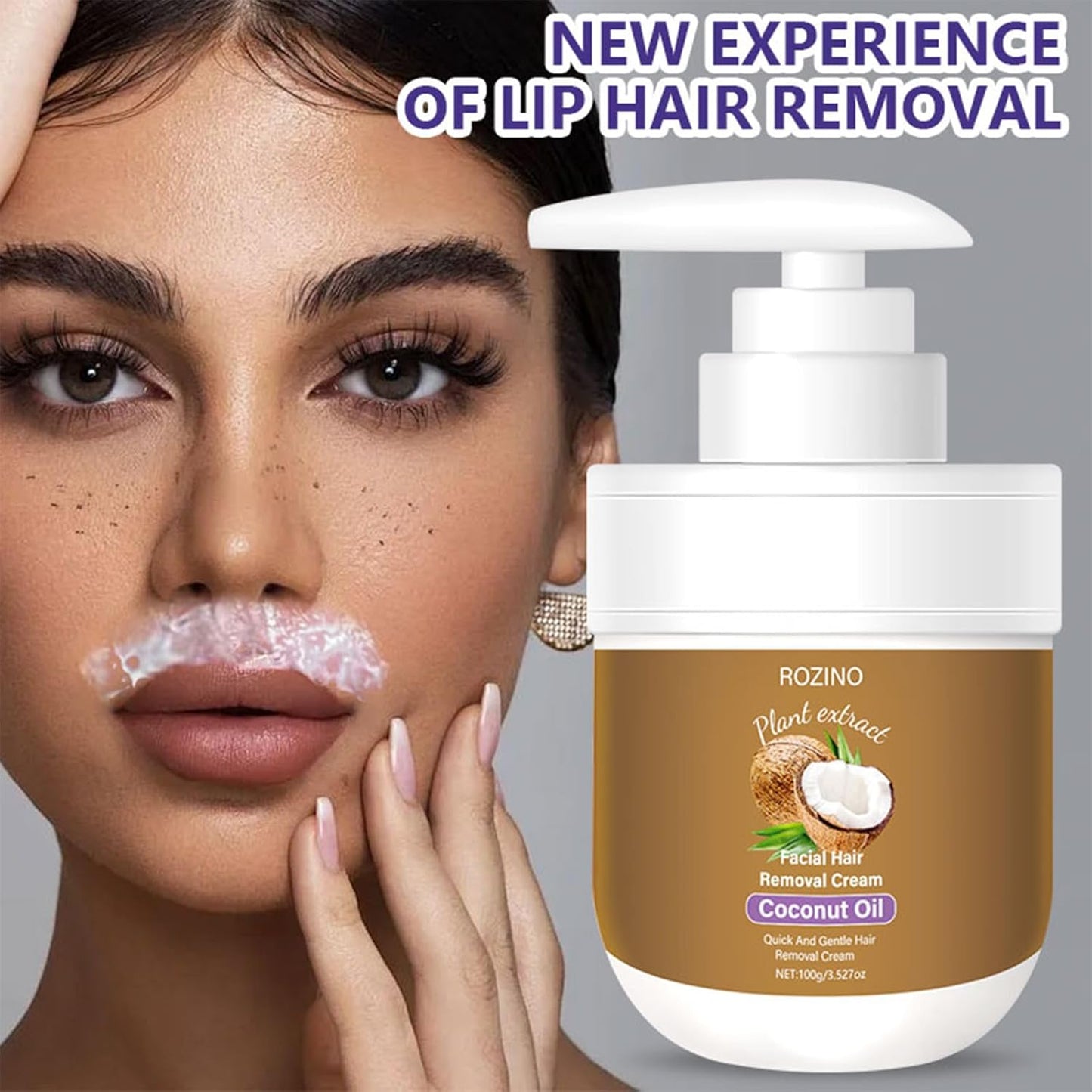Painless Facial Hair Removal for Silky Smooth Skin