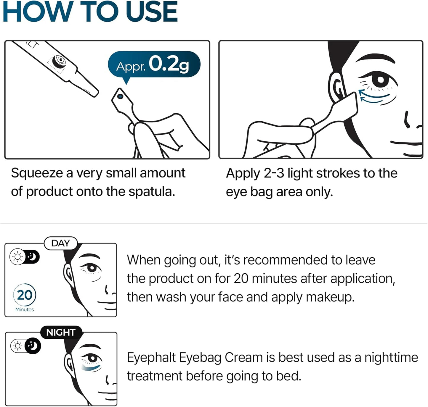 Erase Eye Bags. Smooth Like Asphalt