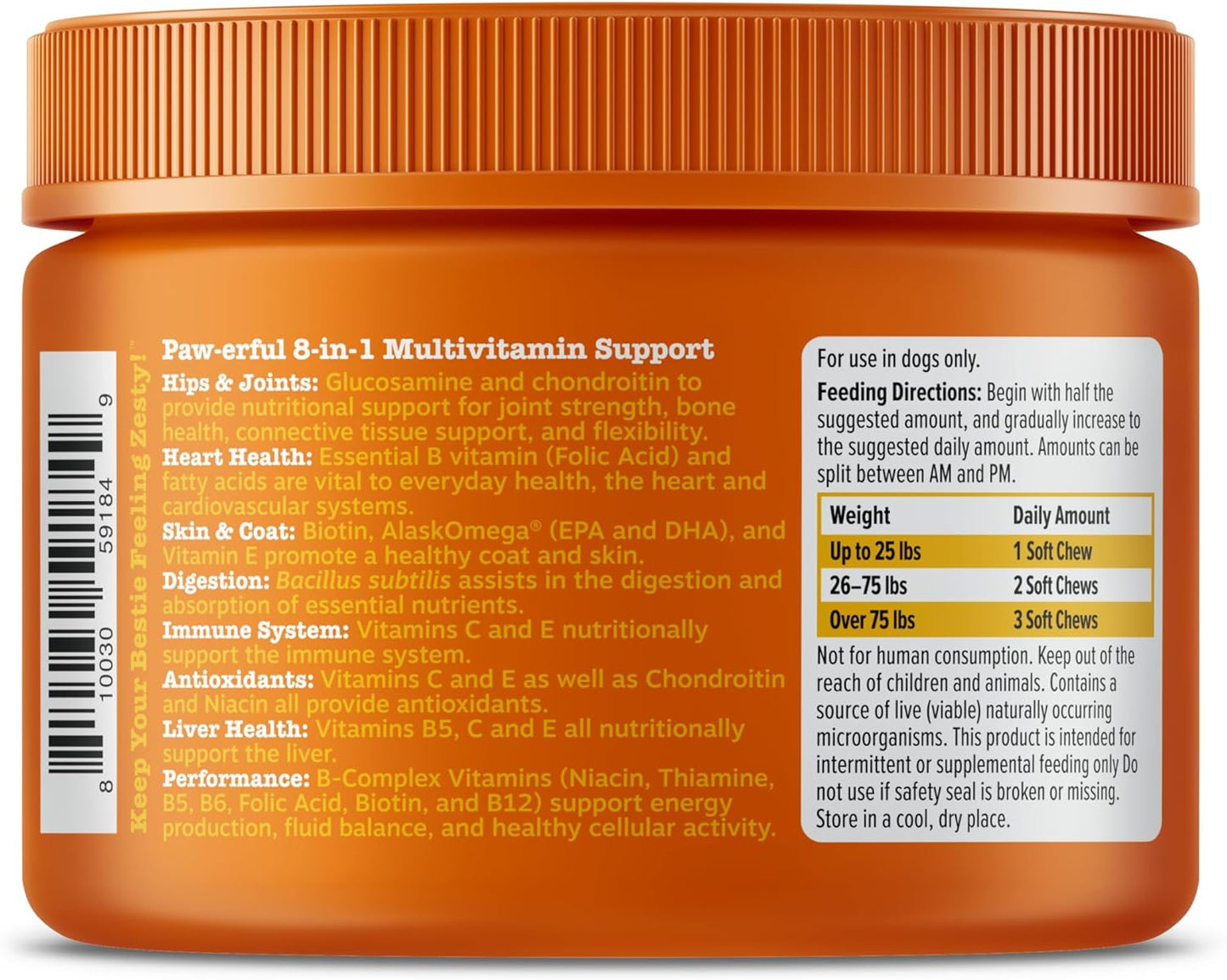 All-in-One Daily Vitality Soft Chews for Dogs