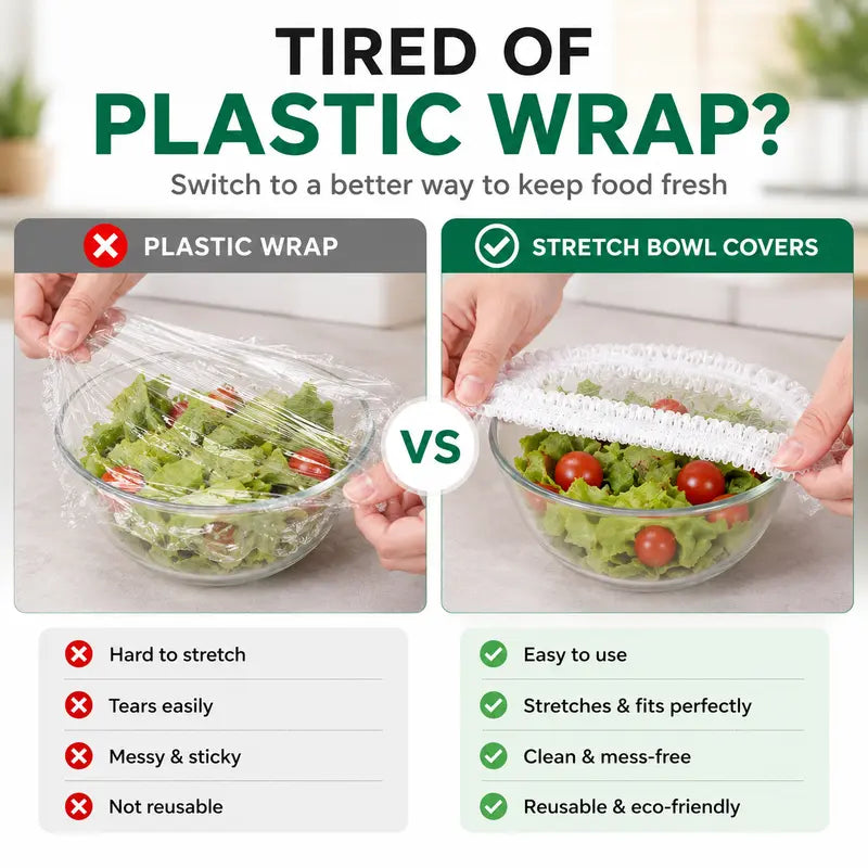Instant Elastic Stretch Food Covers for Fresh Storage | Buy one, get two free