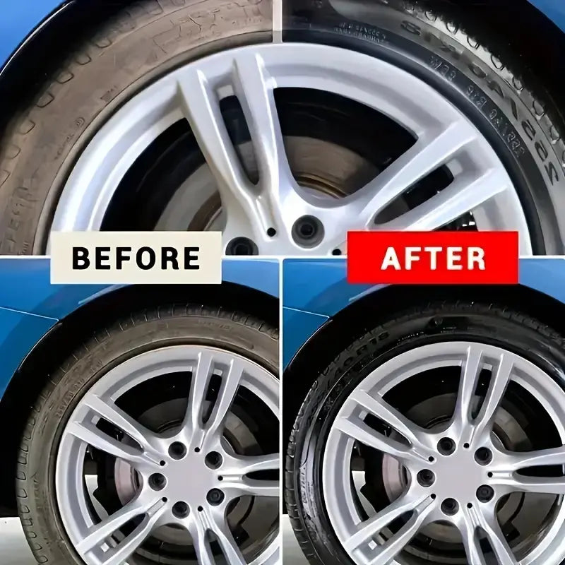 Instant Tire Polishing Paste & Plastic Trim Restorer