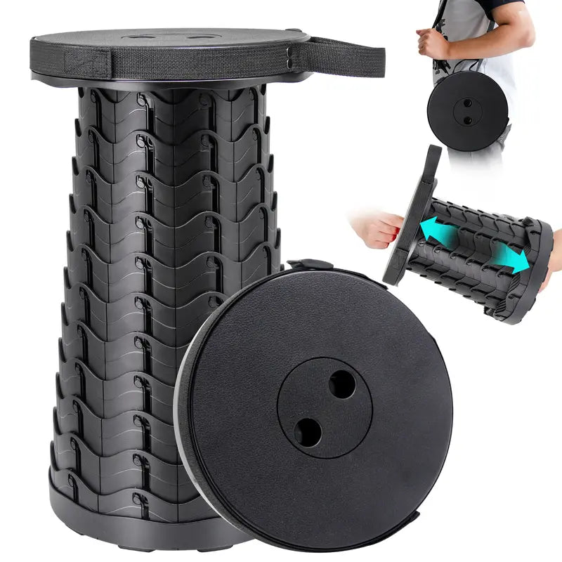 Ultra-Light Retractable Stool: Instant Seating Anywhere You Go