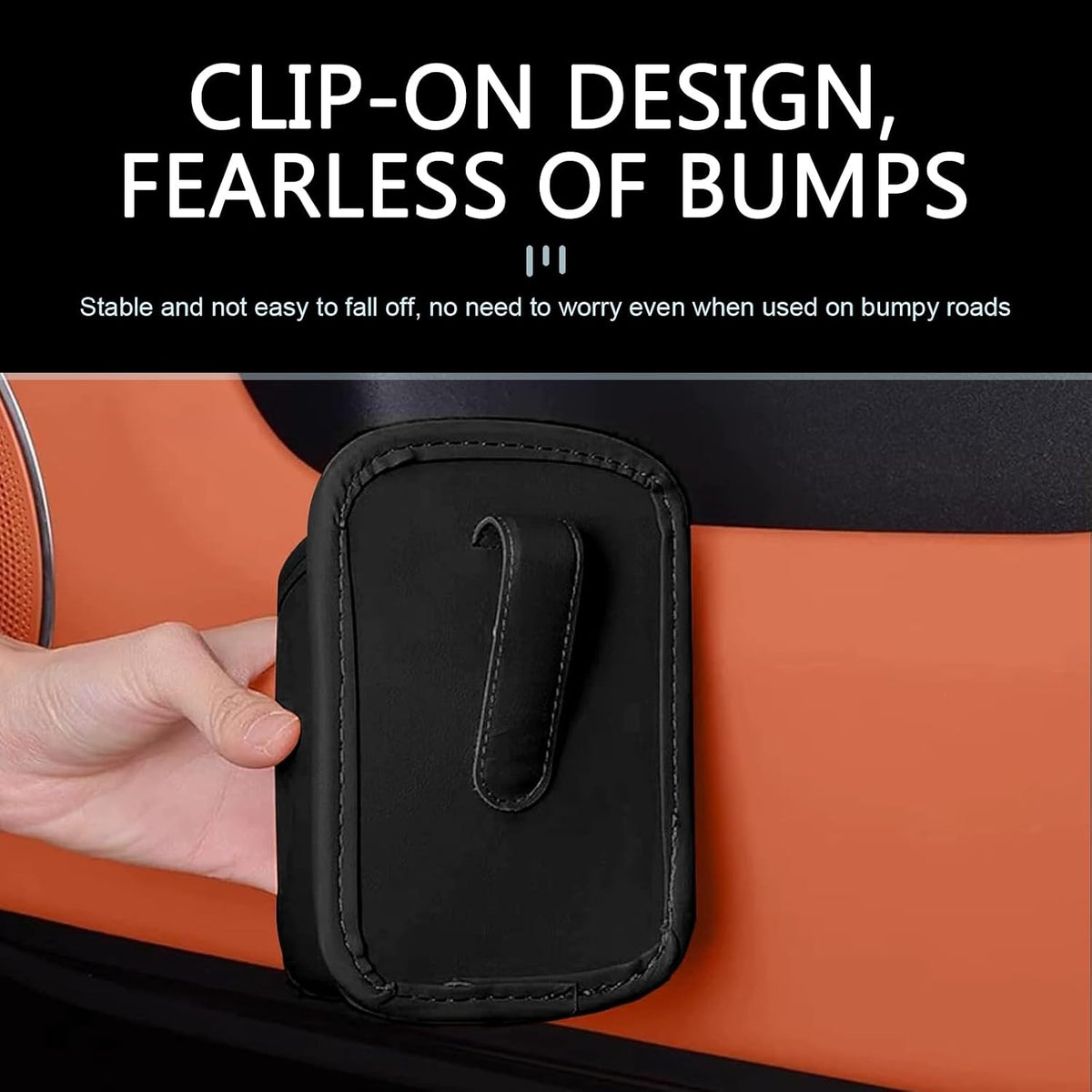 Universal Leather Car Cup Holder & Pocket Storage Organizer