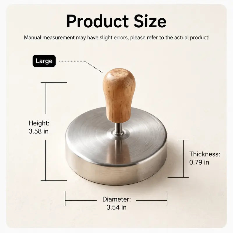 Craft Perfect Round Burger Patties Effortlessly in Seconds