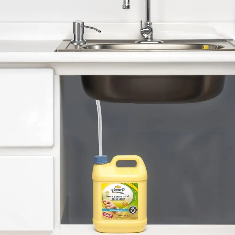 Never Refill Soap Again: Kitchen Sink Soap Dispenser Kit with Extension Tube