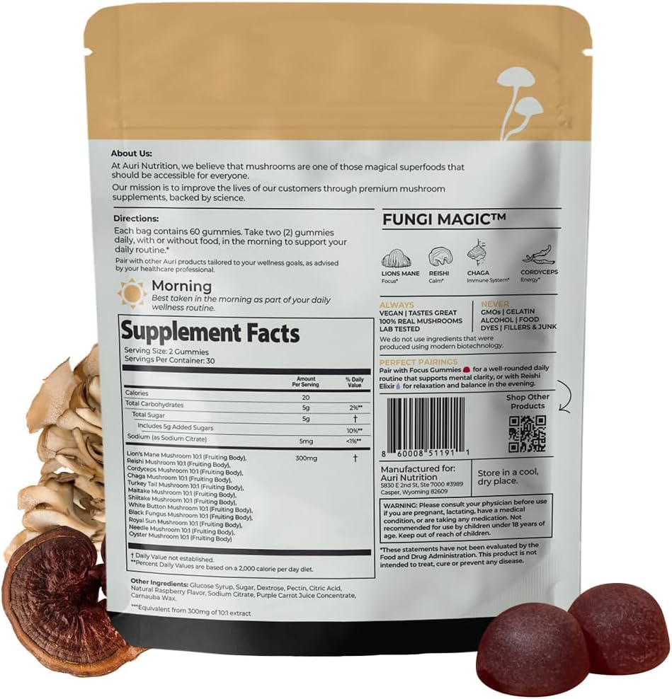 Unlock Peak Performance: 10-in-1 Daily Mushroom Super-Blend