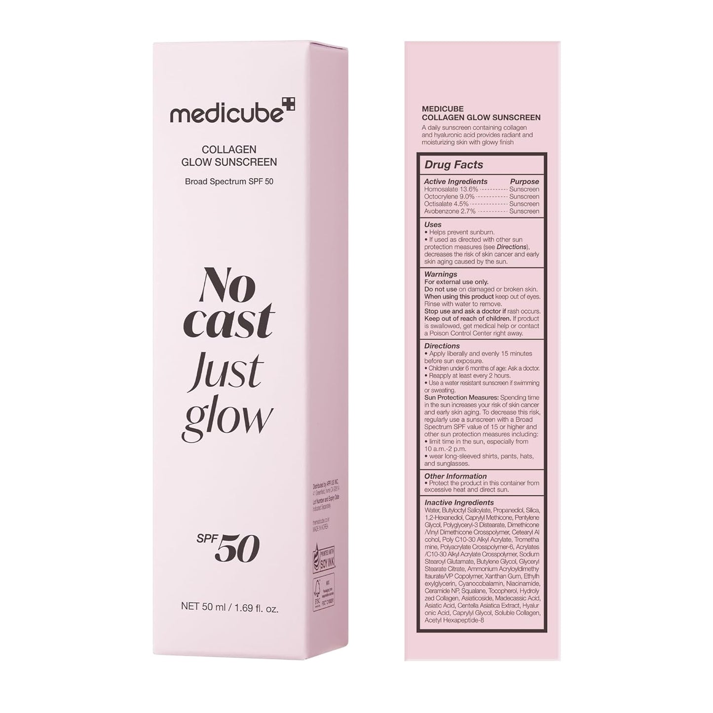 Glow While You Guard: Collagen-Infused SPF 50+ Invisible Sunscreen