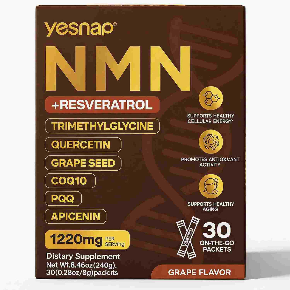 Ultimate NMN Liquid NAD+ Booster For Cellular Energy