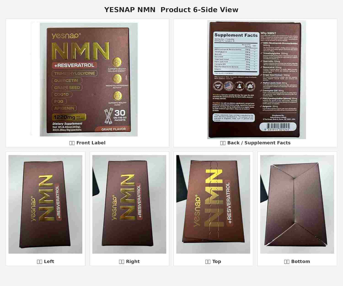 Ultimate NMN Liquid NAD+ Booster For Cellular Energy