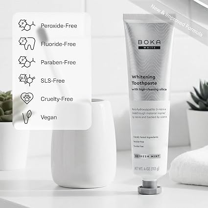 Nano-Hydroxyapatite Sensitive Toothpaste for Natural Enamel Repair & Whitening