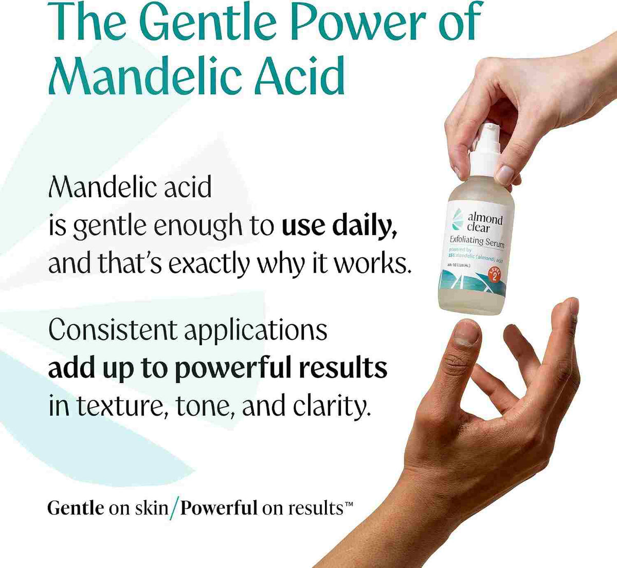 Clear Body Acne & Folliculitis with 15% Mandelic Acid Exfoliating Serum | Buy 1 Get 1 Free