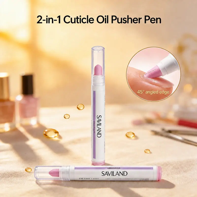 SAVILAND Ceramic Cuticle Oil Pusher Pens – Four-Pack – product view