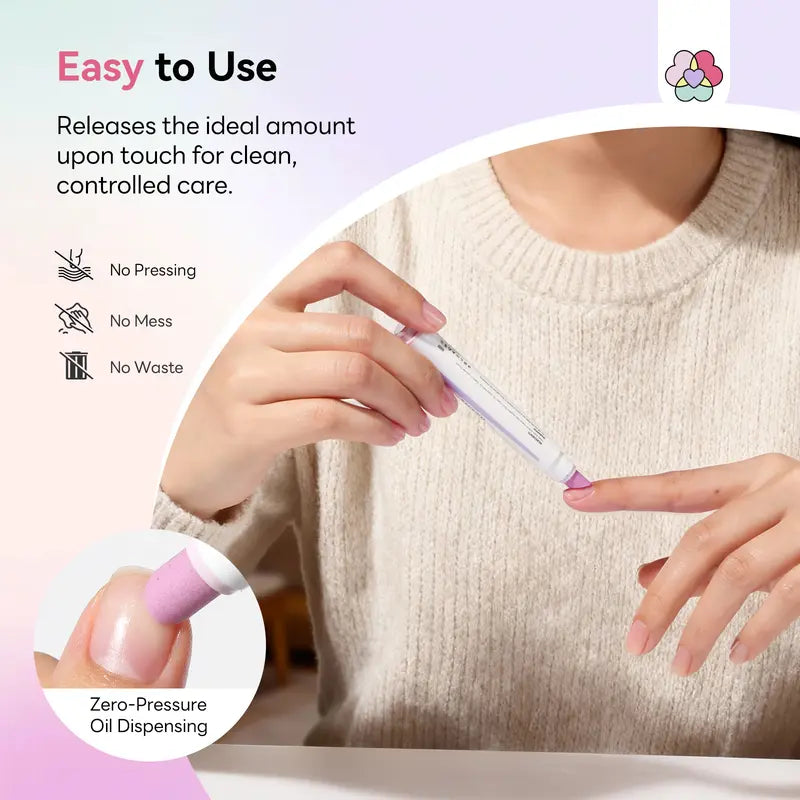 SAVILAND Ceramic Cuticle Oil Pusher Pens – Four-Pack – product view