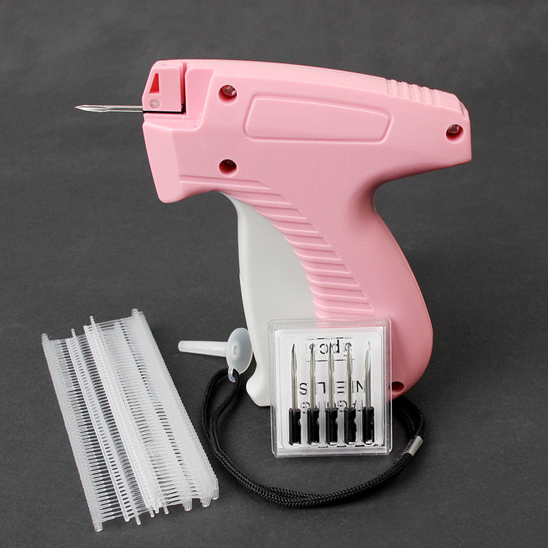 Manual tagging gun kit — Pink complete kit