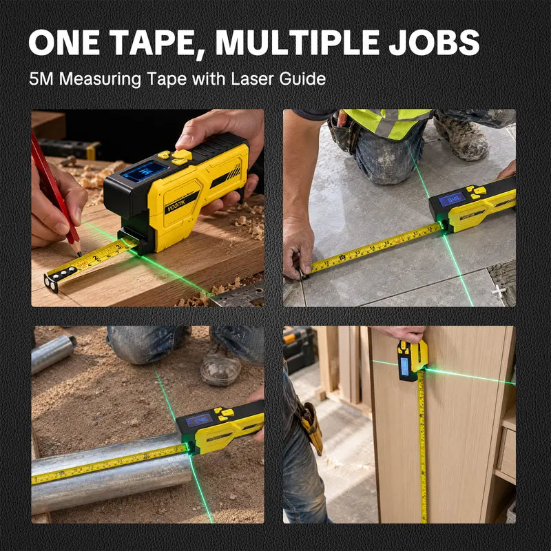 VOOTIK Digital Laser Tape Measure - 16.4 ft — product image 8