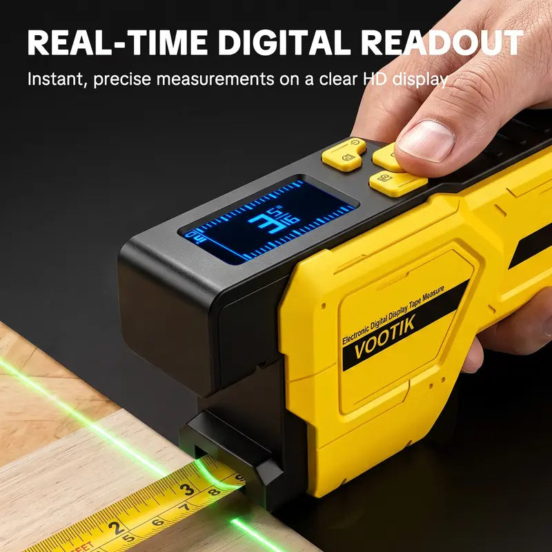 VOOTIK Digital Laser Tape Measure - 16.4 ft — product image 3