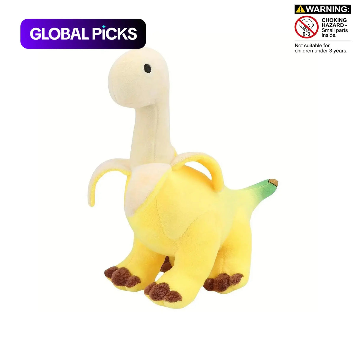 Banana dinosaur plush original photo 1