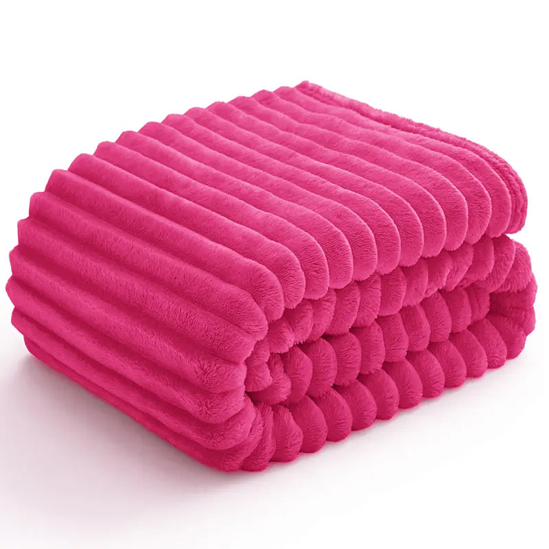 BEDELITE 300 GSM Fuzzy Fleece Throw Blanket - original photo 7
