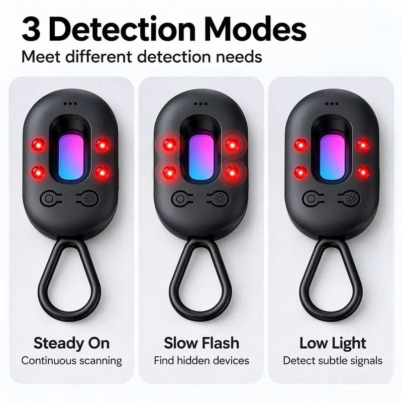 Portable Infrared Lens Finder and Vibration Alarm – White Duo source product image