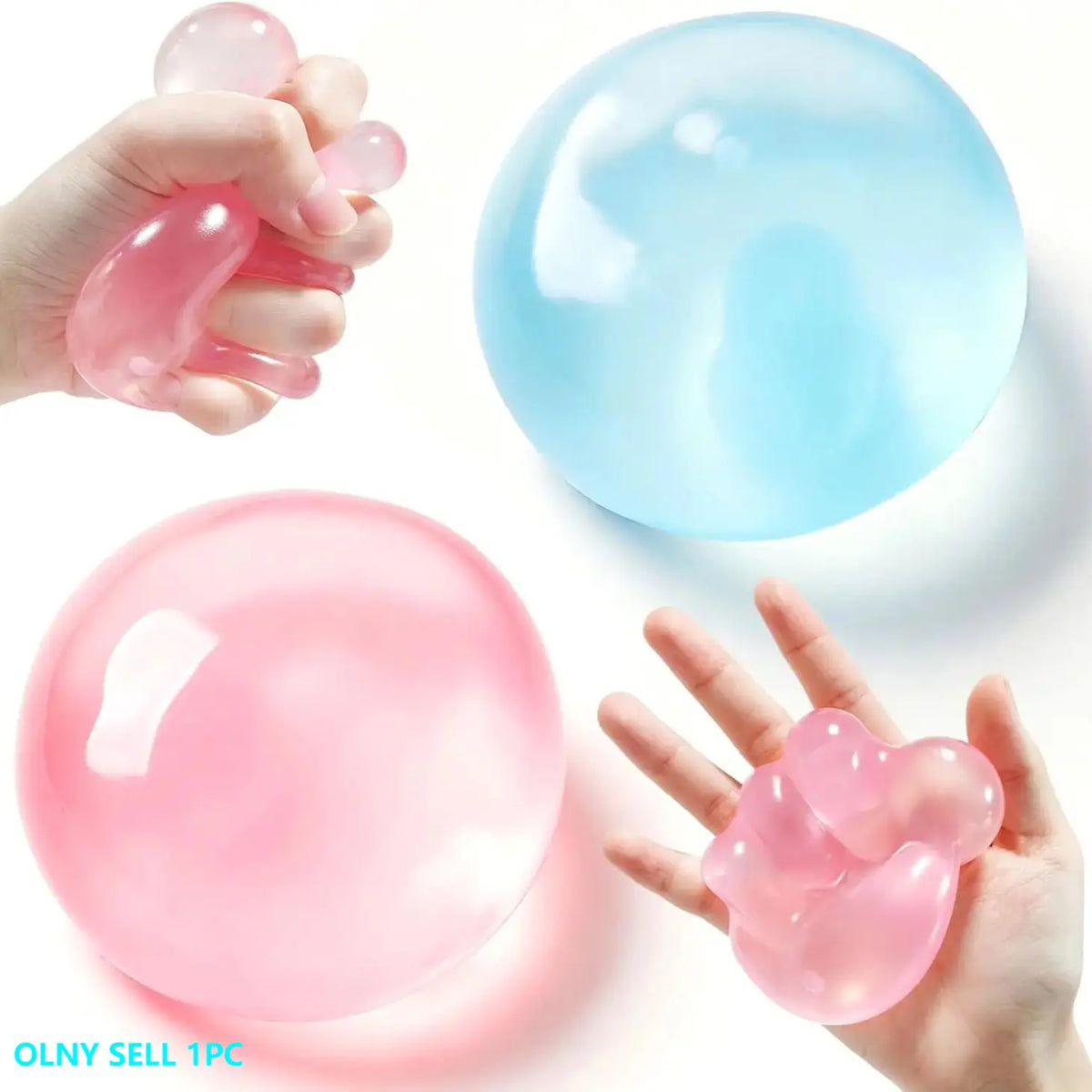 Shapeable Coconut-Oil Squishy Balls – Two-Pack original product photo