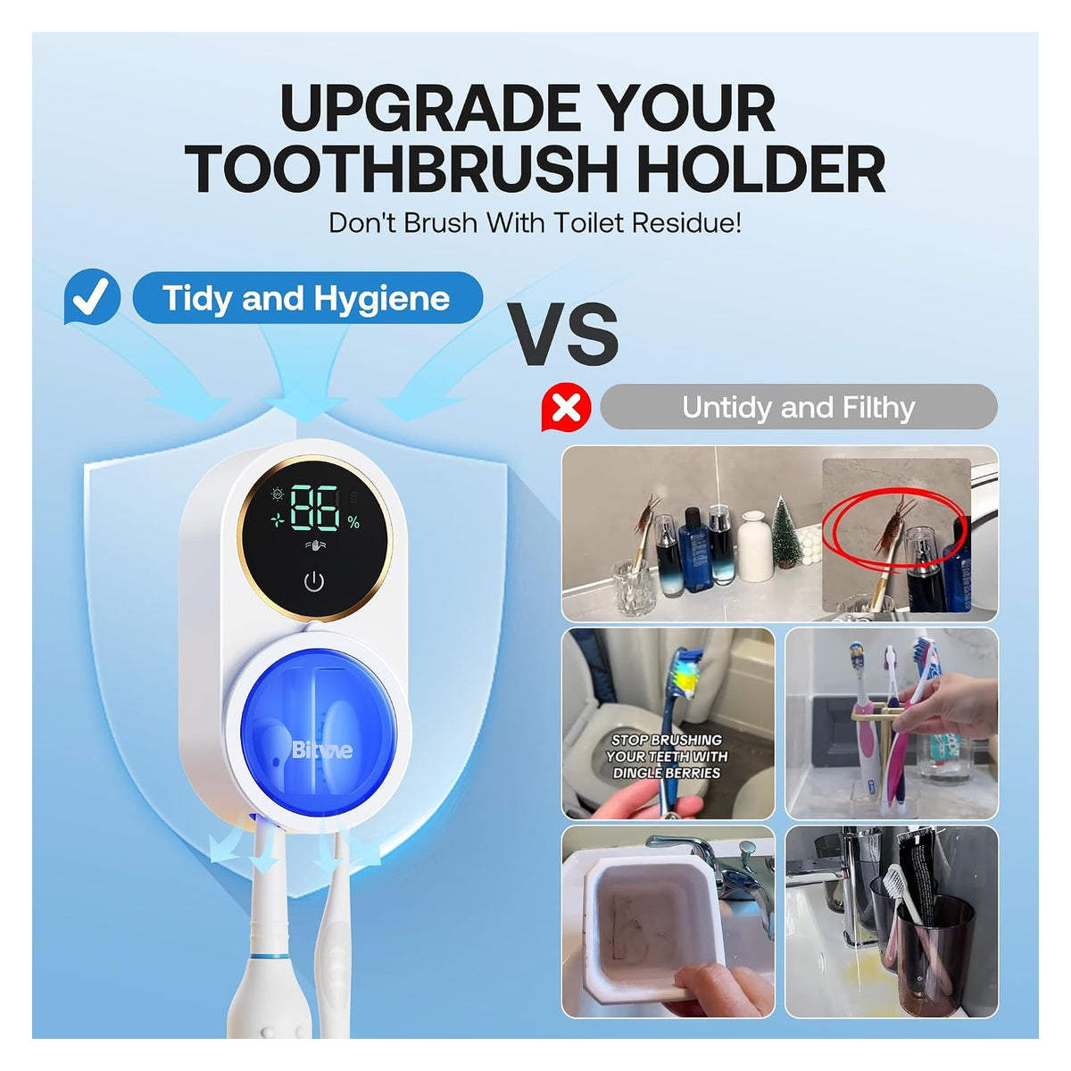 Toothbrush cleaner original product photo 5