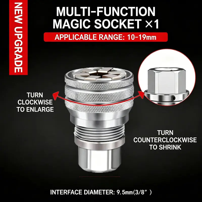Universal adjustable socket original photo 2