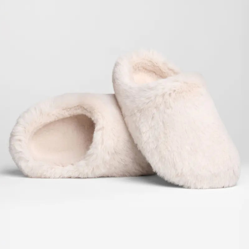 Comfrt Dreamer Faux-Fur Slippers – Two-Pair Set original product photo