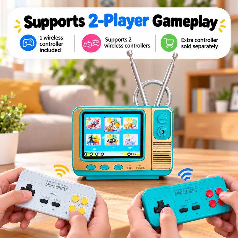 PYBGE GV300 Retro Game Console – product view