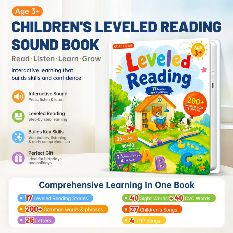 Children’s Leveled Reading Sound Book – product view