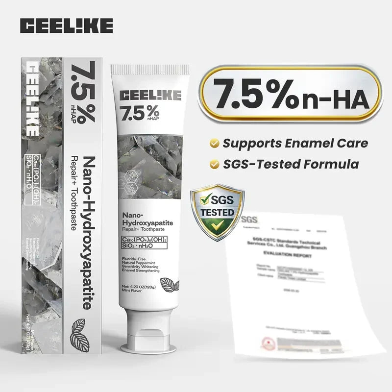 CEELIKE 7.5% Nano-Hydroxyapatite Toothpaste – Matching Duo – original source product image 2