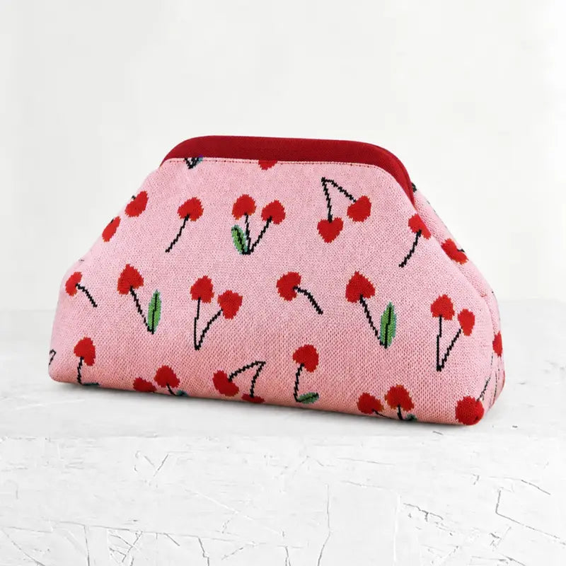Soft Retro Cloud Clutch Bag — Multicolor2