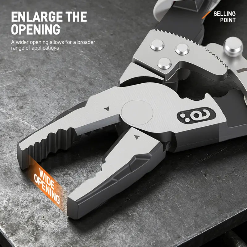LOZLIN Self-Locking Ratchet Pliers – product view