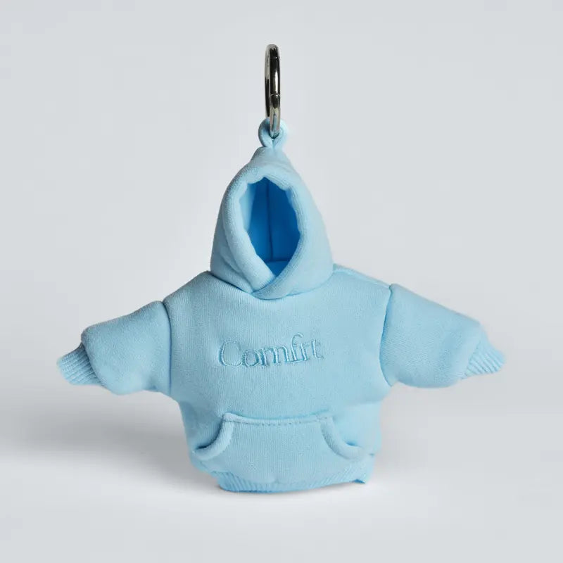 Comfrt | Hoodie Keychain | Miniature Stress Ball Hoodie Clip-On Keychain Charm - original image 2