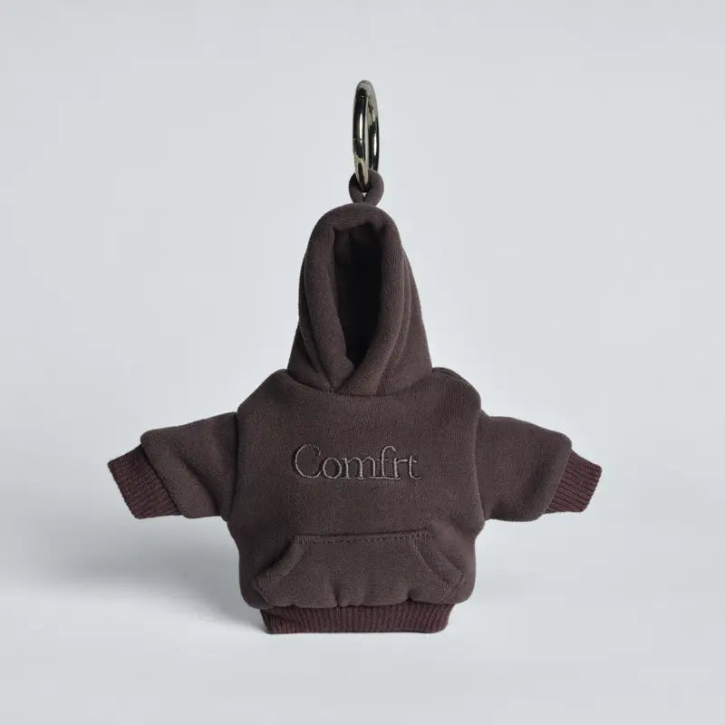 Comfrt | Hoodie Keychain | Miniature Stress Ball Hoodie Clip-On Keychain Charm - original image 4