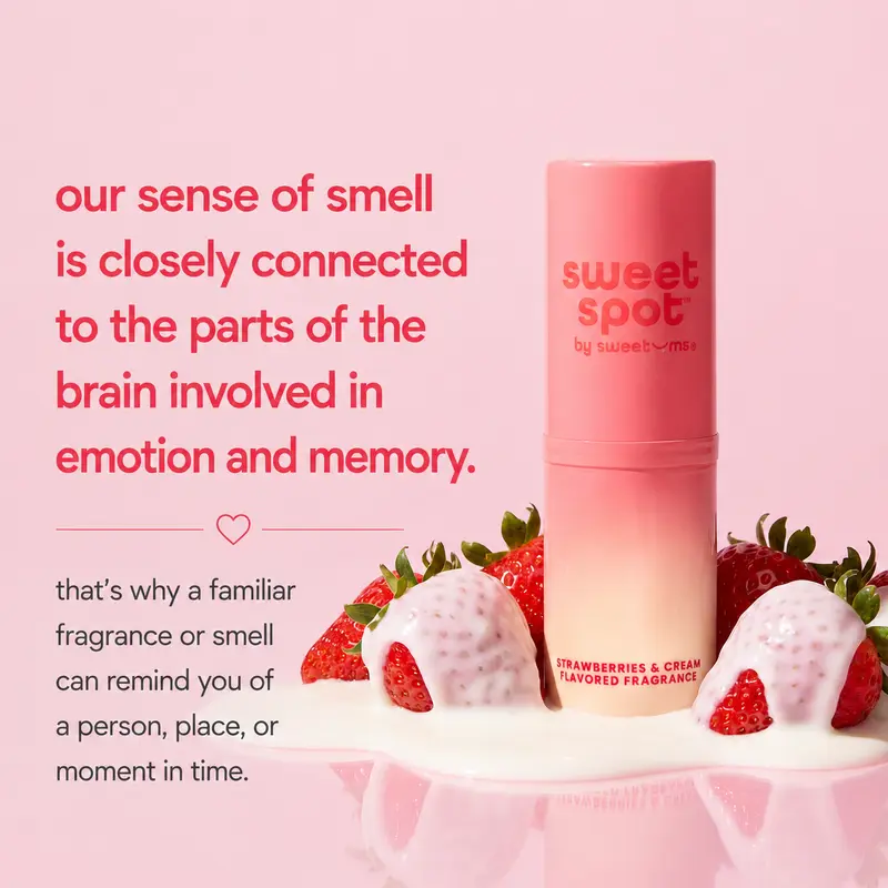 Sweetums Sweet Spot Strawberries & Cream Solid Fragrance Duo source product image