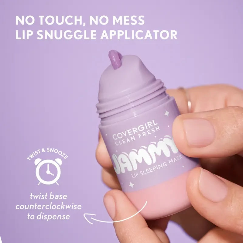 COVERGIRL Clean Fresh Jammy Lip Sleeping Mask – Lavender Duo – product view